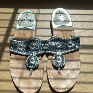 Silver sequenced, jack Rogers